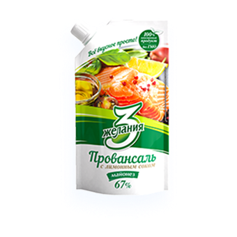 Провансаль с лимонным соком